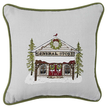 Vintage Hometown General Store Pillow Set of 2 Park Designs - The Fox Decor